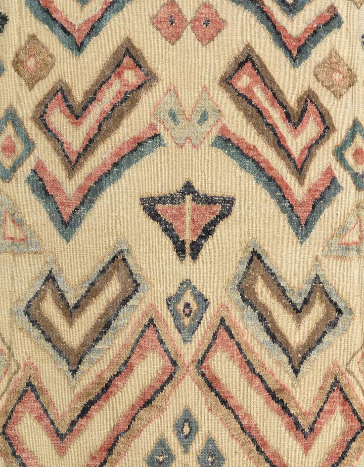 Detail image of  9' x 12' 9  Hand Knotted Darya Wool Rug