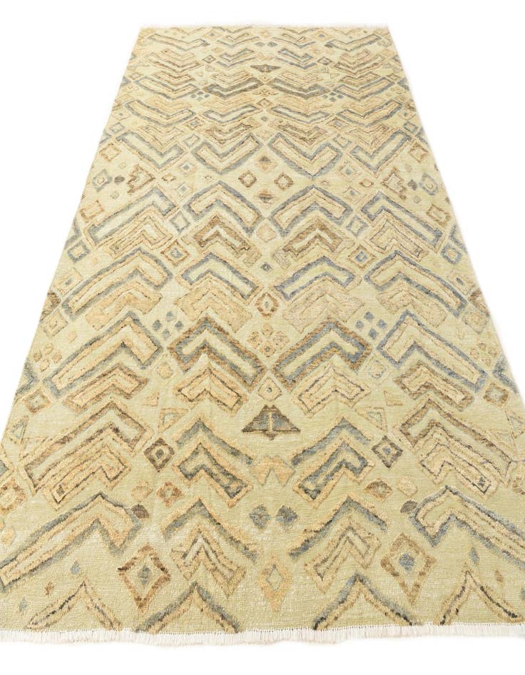 Detail image of  8' 1 x 10' 3  Hand Knotted Darya Wool Rug