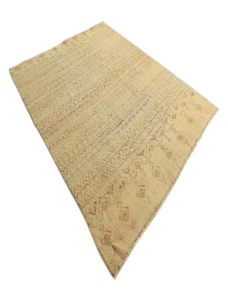 Detail image of  7' 9 x 9'  Hand Knotted Darya Wool Rug