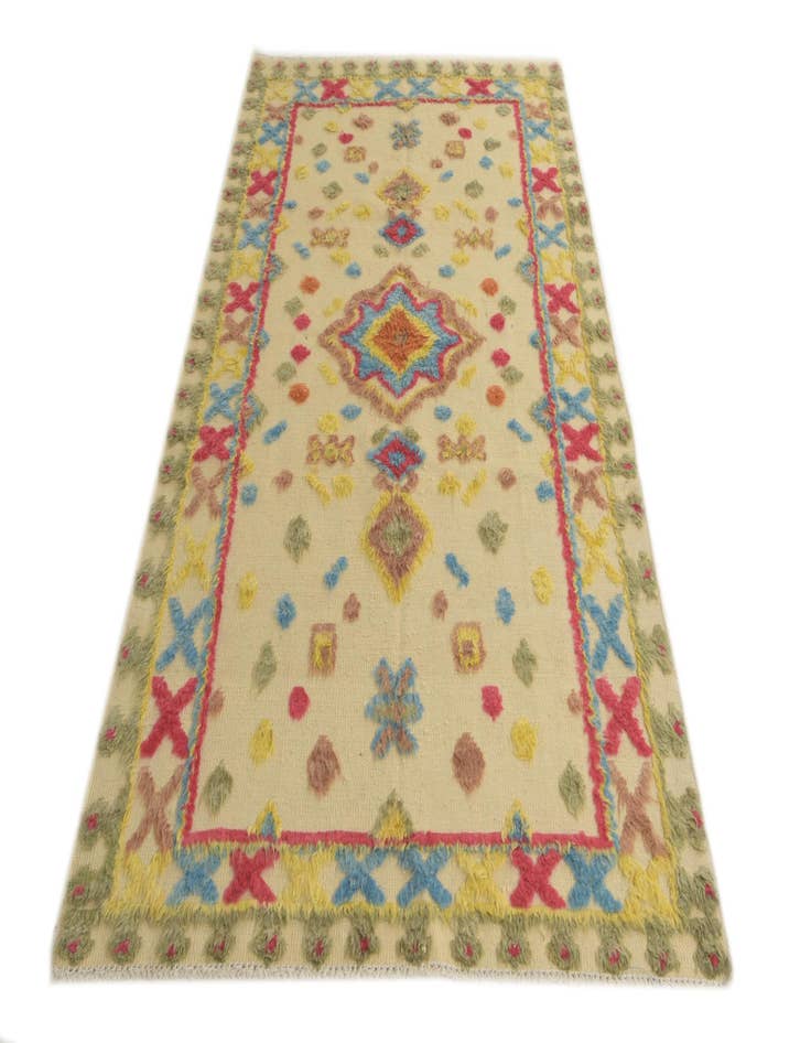 Detail image of  5' x 8' 4  Hand Knotted Darya Wool Rug