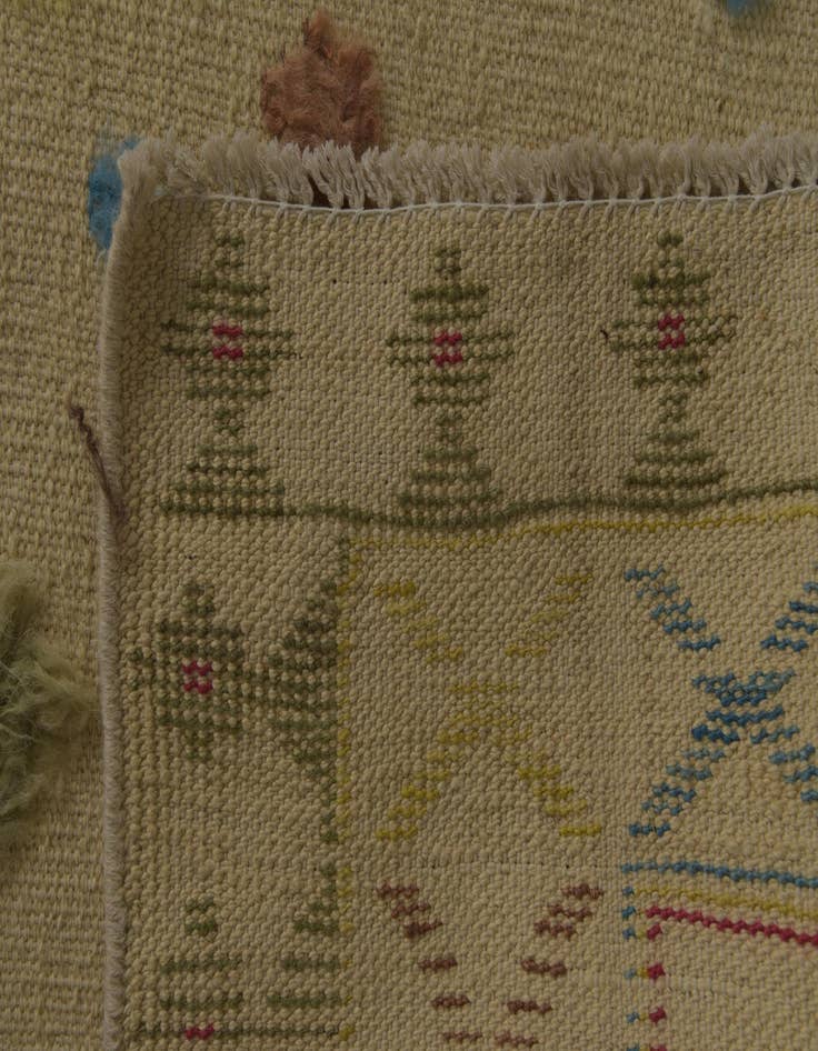 Detail image of  5' x 8' 4  Hand Knotted Darya Wool Rug