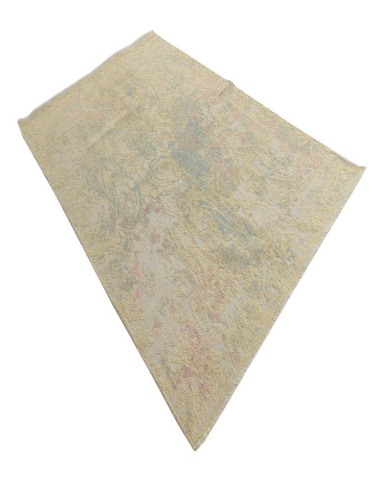 Detail image of  6' 2 x 9' 7  Hand Knotted Darya Wool Rug