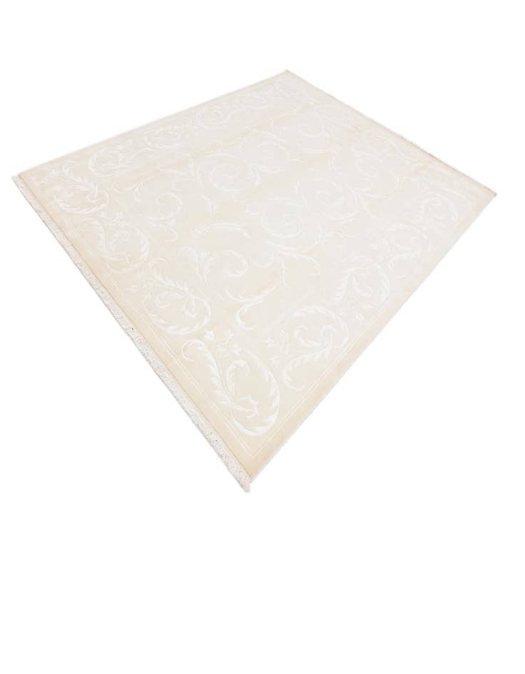 Detail image of  7' 10 x 9' 10  Hand Knotted Darya Wool Rug