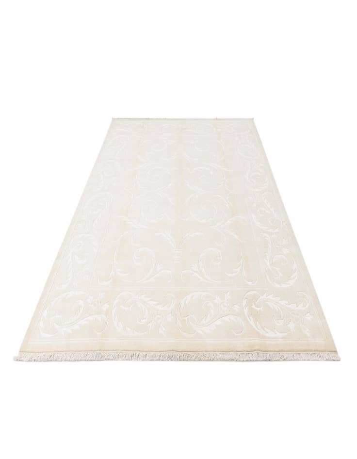 Detail image of  7' 10 x 9' 10  Hand Knotted Darya Wool Rug