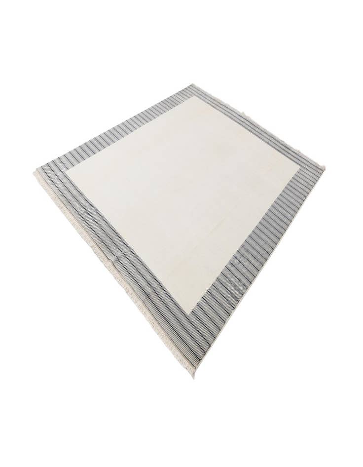 Detail image of  7' 10 x 9' 9  Hand Knotted Darya Wool Rug