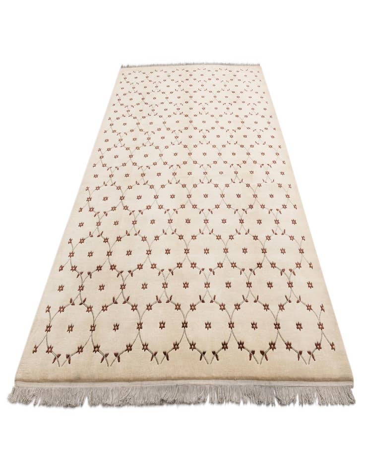 Detail image of  8' 2 x 11' 6  Hand Knotted Darya Wool Rug