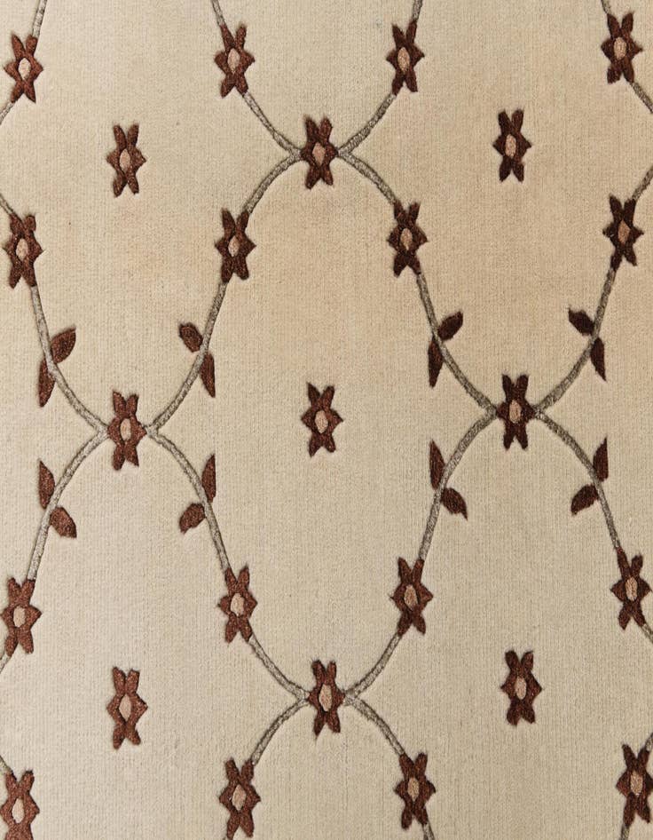 Detail image of  8' 2 x 11' 6  Hand Knotted Darya Wool Rug