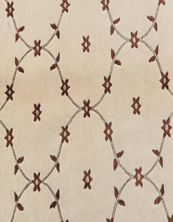 Detail image of  8' 2 x 11' 6  Hand Knotted Darya Wool Rug