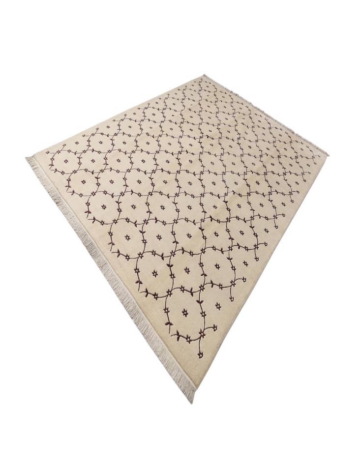 Detail image of  8' 2 x 11' 1  Hand Knotted Darya Wool Rug