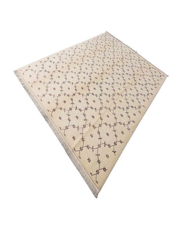 Detail image of  8' 2 x 11' 6  Hand Knotted Darya Wool Rug