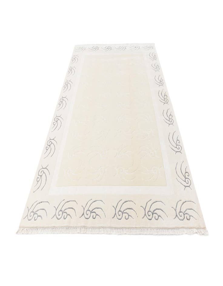 Detail image of  6' 6 x 9' 7  Hand Knotted Darya Wool Rug