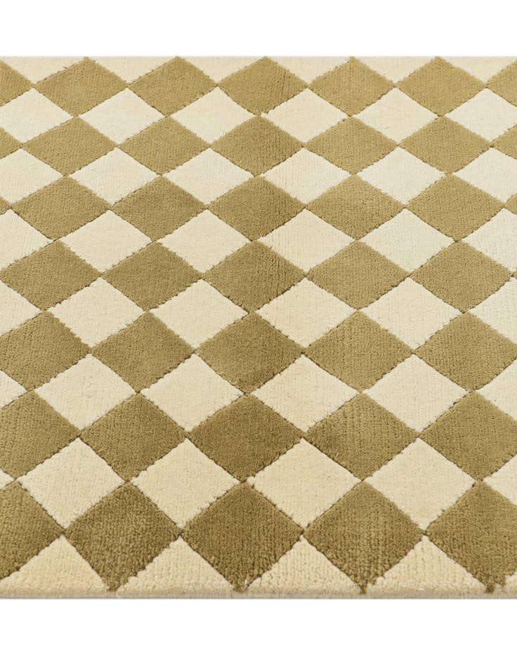 Detail image of  3' x 4' 10  Hand Knotted Darya Wool Rug