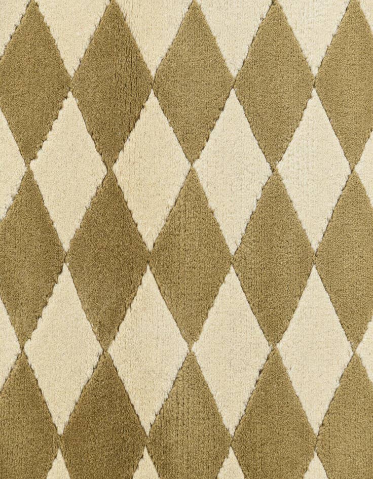 Detail image of  3' x 4' 10  Hand Knotted Darya Wool Rug