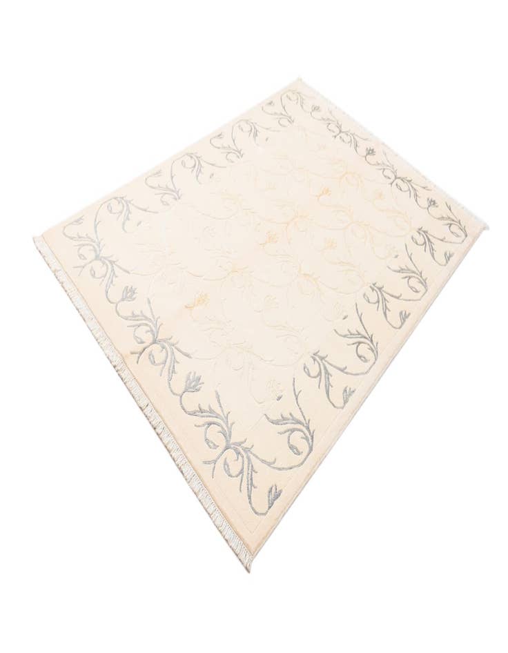 Detail image of  5' 6 x 7' 10  Hand Knotted Darya Wool Rug