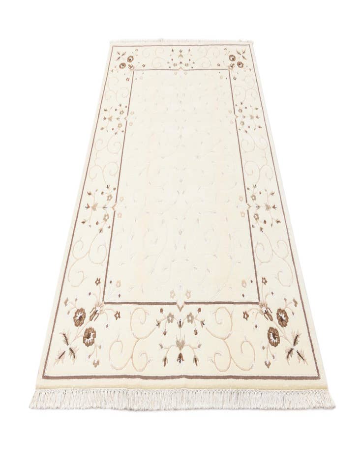 Detail image of  5' 7 x 7' 10  Hand Knotted Darya Wool Rug