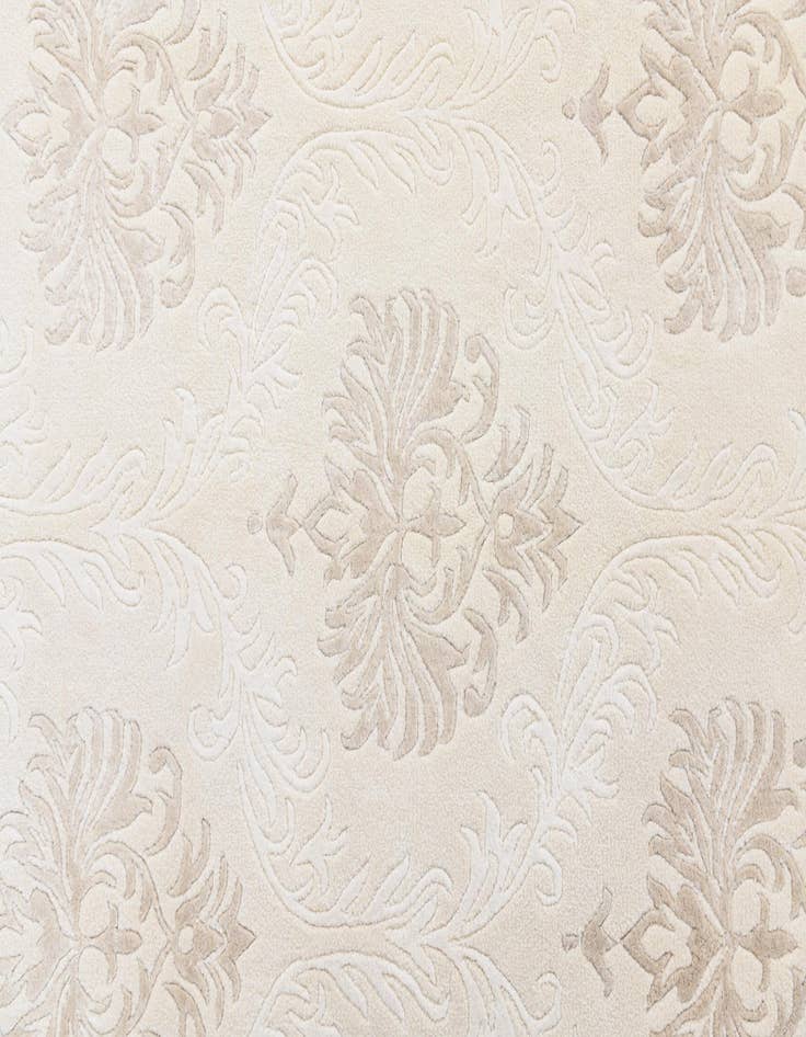 Detail image of  5' 7 x 8'  Hand Knotted Darya Wool Rug