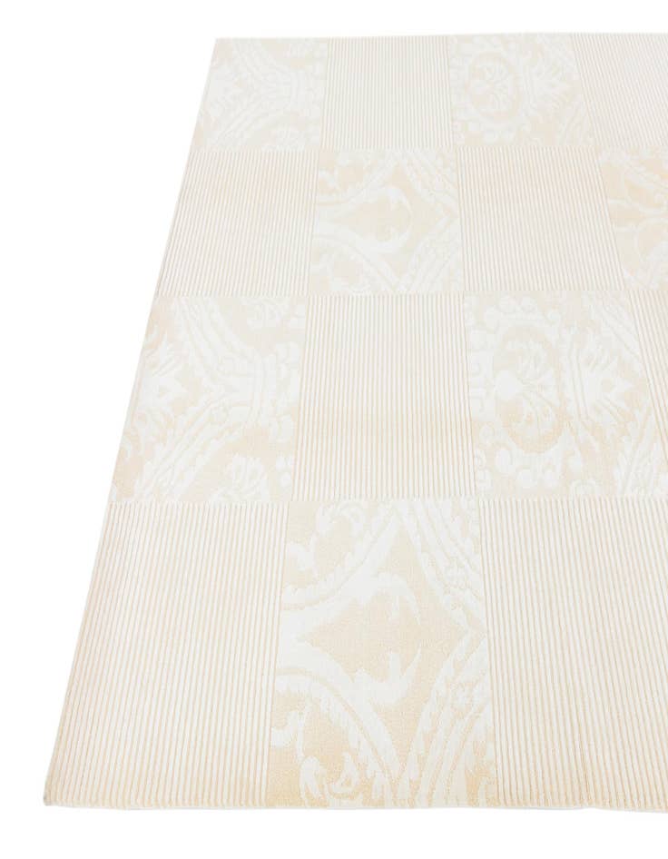 Detail image of  5' 9 x 8'  Hand Knotted Darya Wool Rug