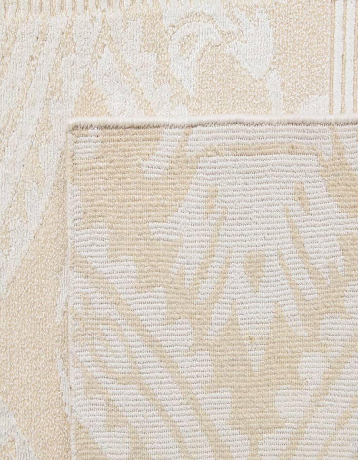 Detail image of  5' 9 x 8'  Hand Knotted Darya Wool Rug