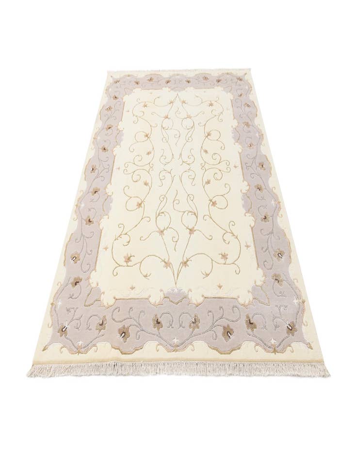 Detail image of  5' 9 x 7' 10  Hand Knotted Darya Wool Rug