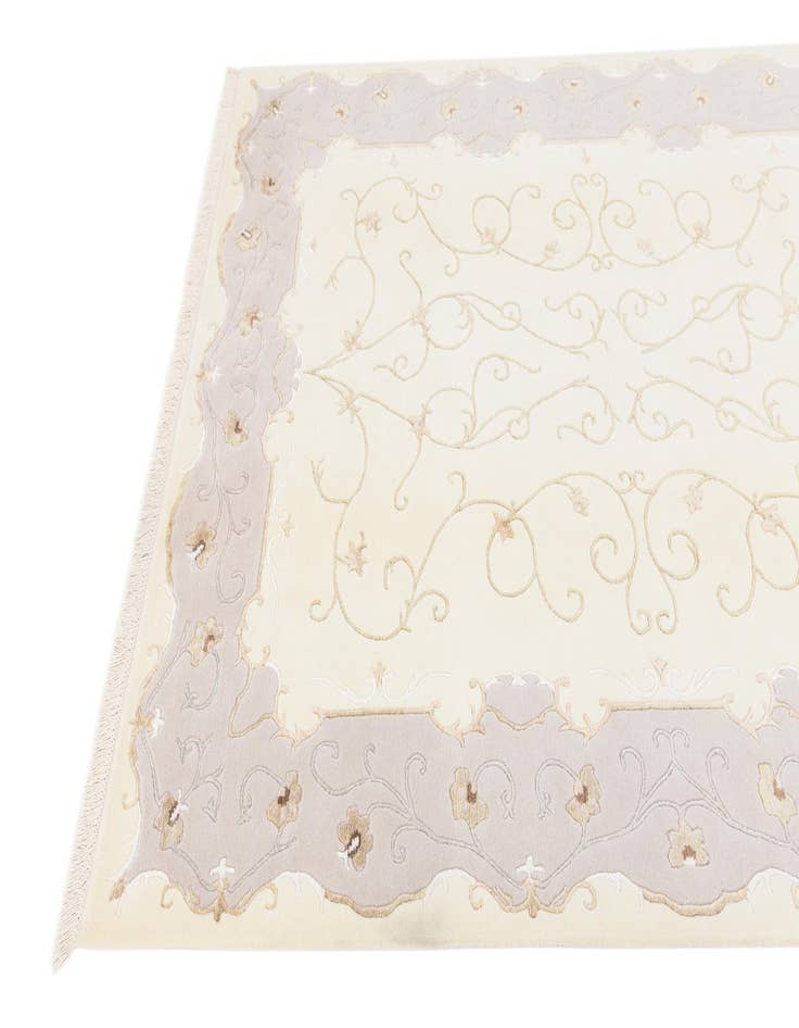 Detail image of  5' 9 x 7' 10  Hand Knotted Darya Wool Rug