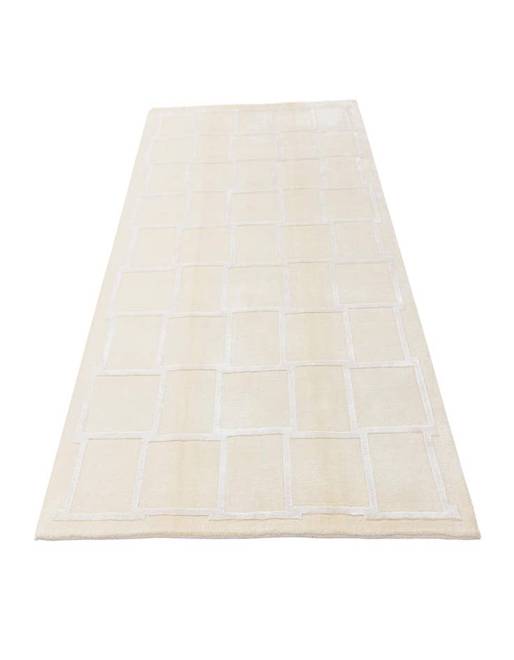 Detail image of  5' 7 x 8'  Hand Knotted Darya Wool Rug