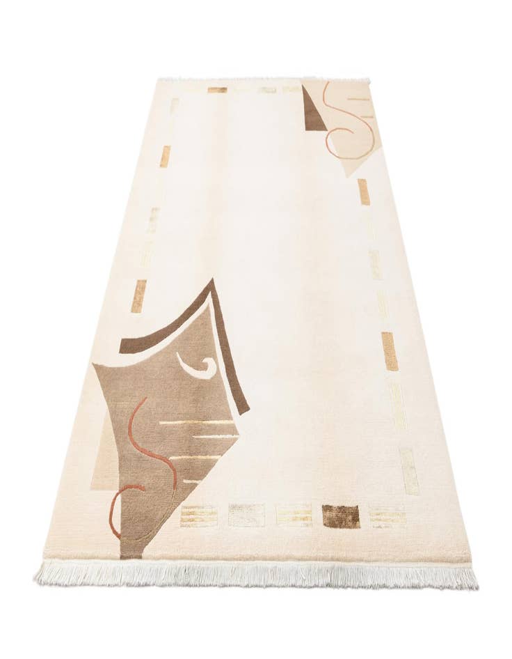 Detail image of  5' 7 x 7' 9  Hand Knotted Darya Wool Rug