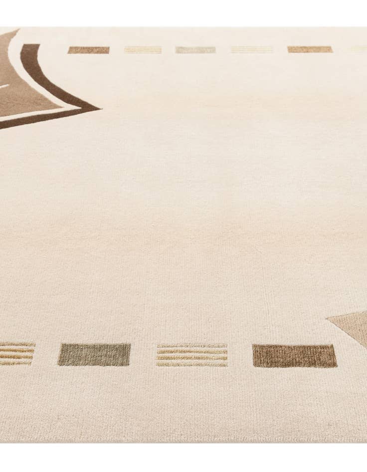 Detail image of  5' 7 x 7' 9  Hand Knotted Darya Wool Rug