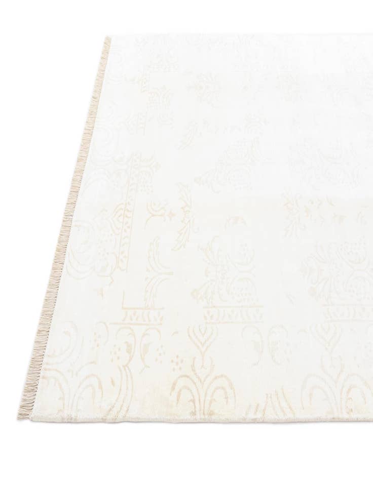 Detail image of  5' 6 x 7' 10  Hand Knotted Darya Wool Rug