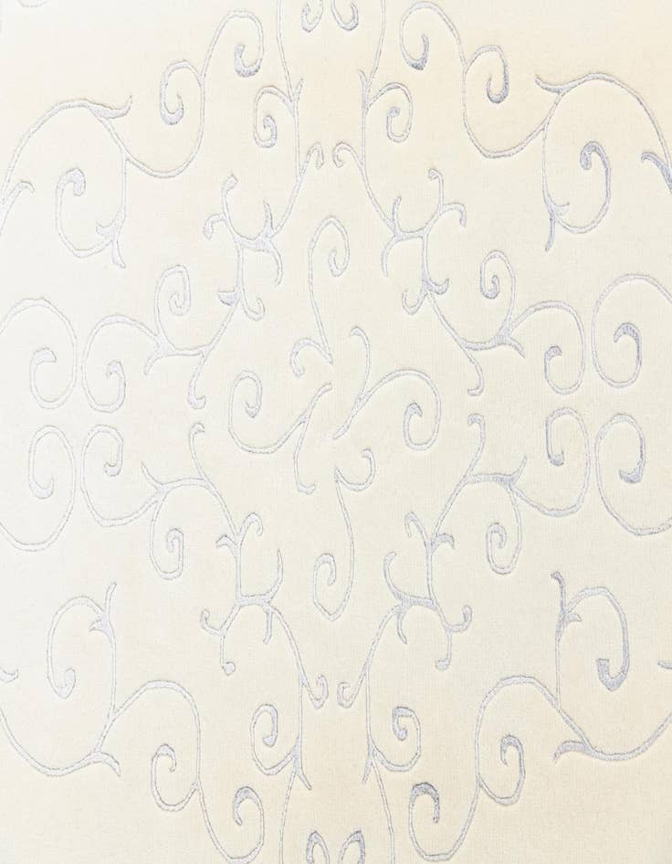 Detail image of  5' 7 x 8' 2  Hand Knotted Darya Wool Rug