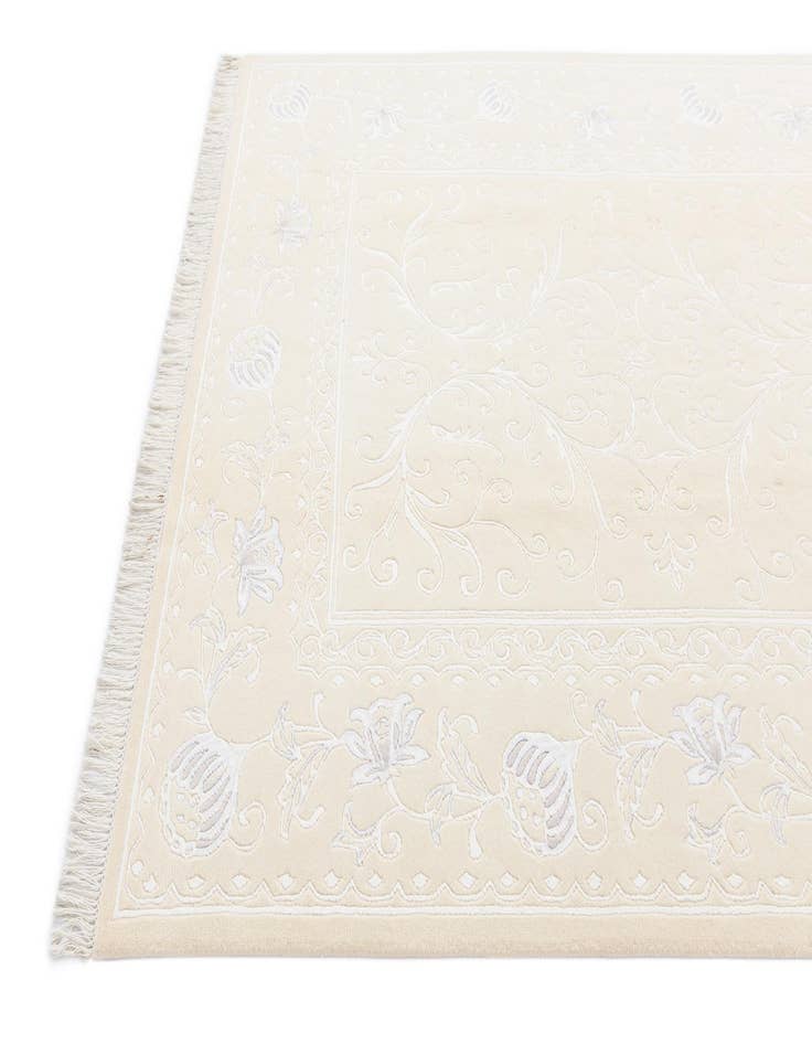 Detail image of  5' 10 x 7' 10  Hand Knotted Darya Wool Rug