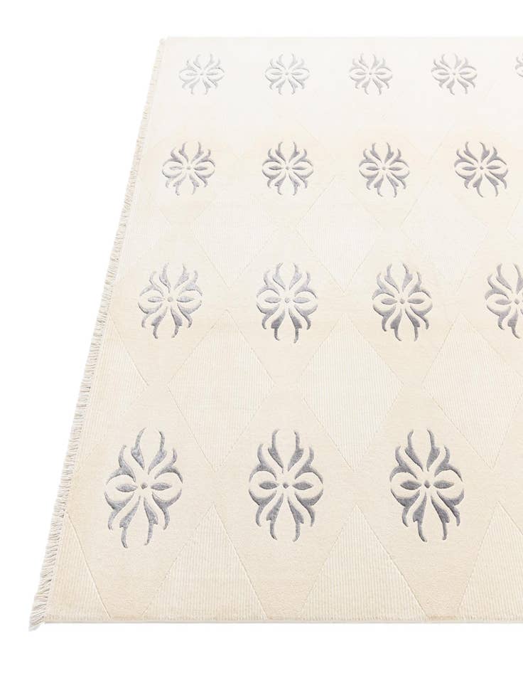 Detail image of  6' 7 x 9' 10  Hand Knotted Darya Wool Rug