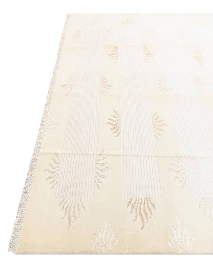 Detail image of  8' 4 x 11' 7  Hand Knotted Darya Wool Rug