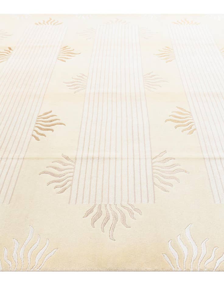 Detail image of  8' 4 x 11' 7  Hand Knotted Darya Wool Rug