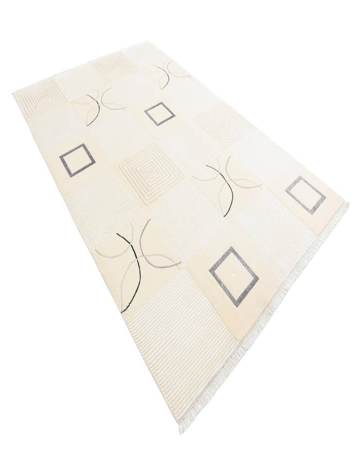 Detail image of  6' 7 x 9' 11  Hand Knotted Darya Rug