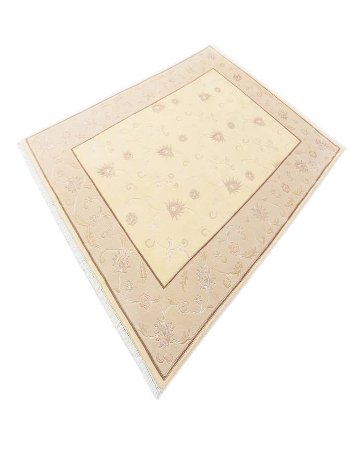 Detail image of  5' 8 x 7' 10  Hand Knotted Darya Rug