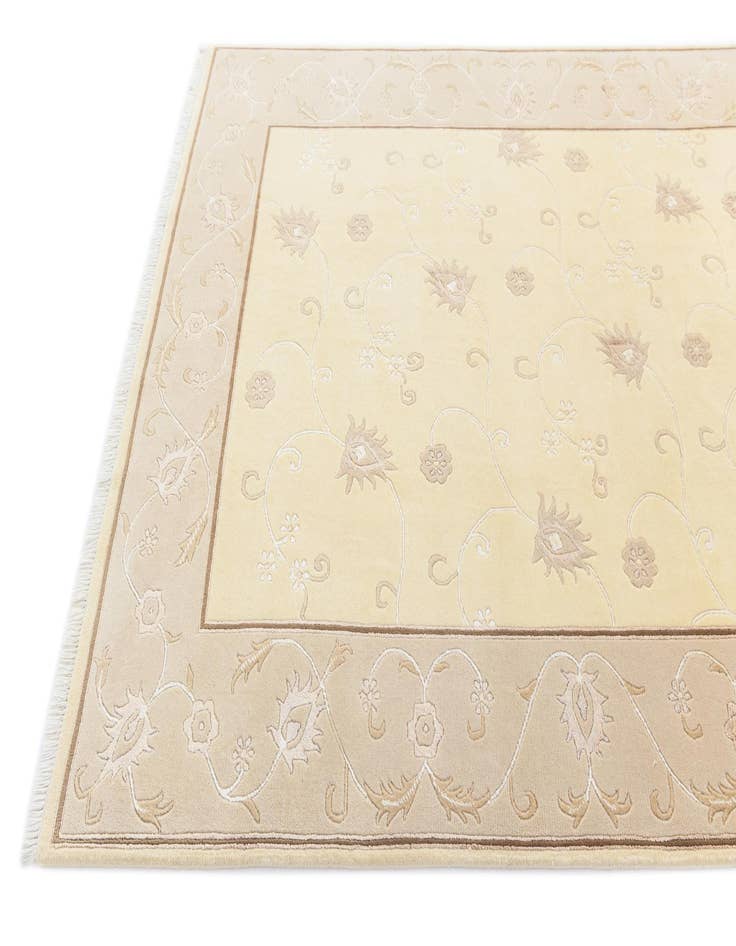 Detail image of  5' 8 x 7' 10  Hand Knotted Darya Rug