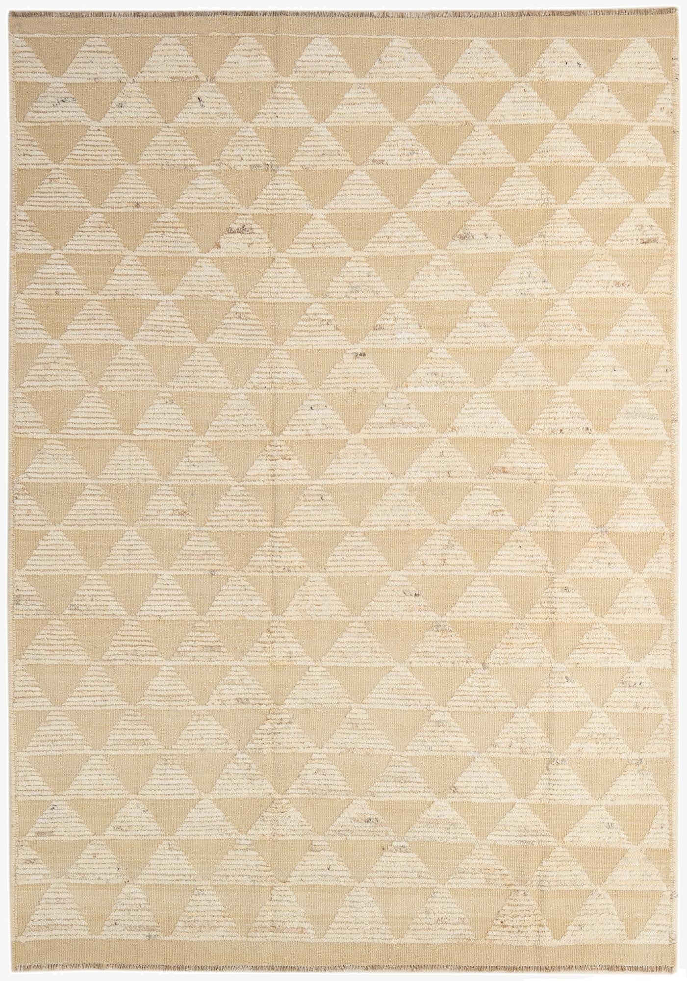  6' 5 x 9' 2  Hand Knotted Darya Wool Rug