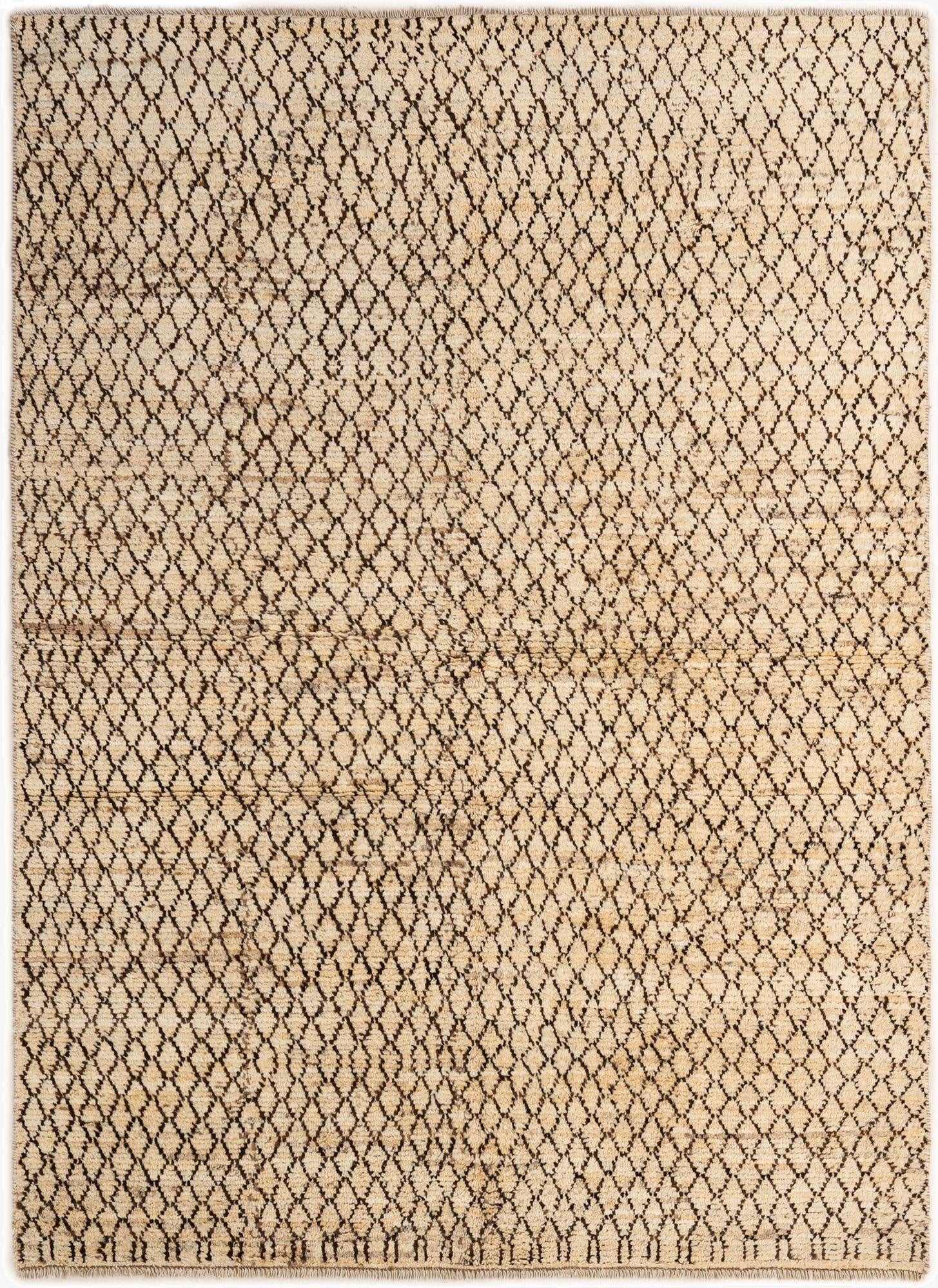  5' 5 x 7' 9  Hand Knotted Darya Wool Rug