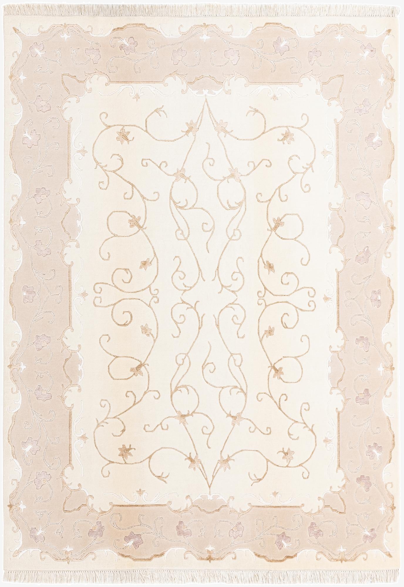  5' 7 x 7' 10  Hand Knotted Darya Wool Rug