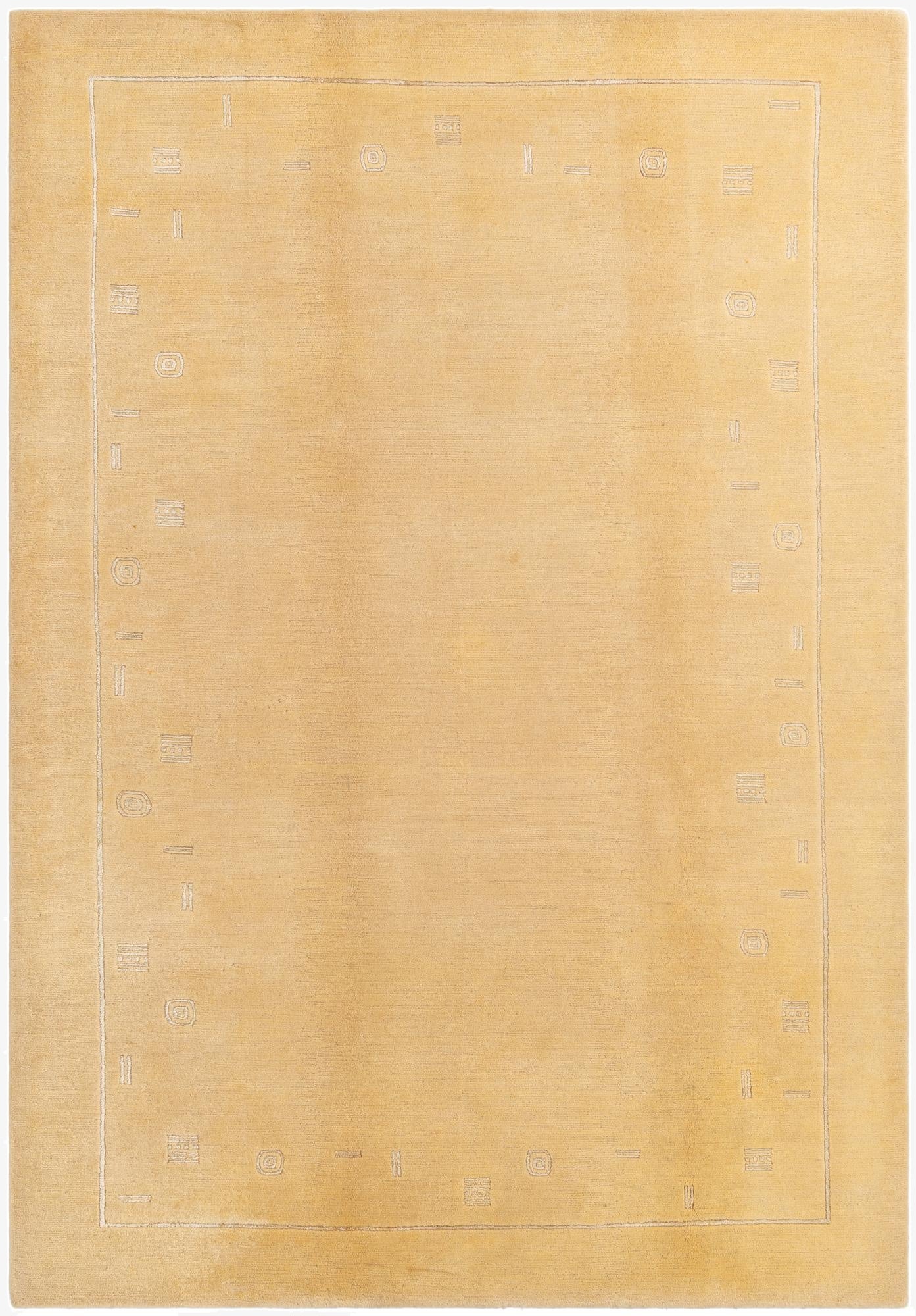  6' 6 x 9' 9  Hand Knotted Darya Wool Rug