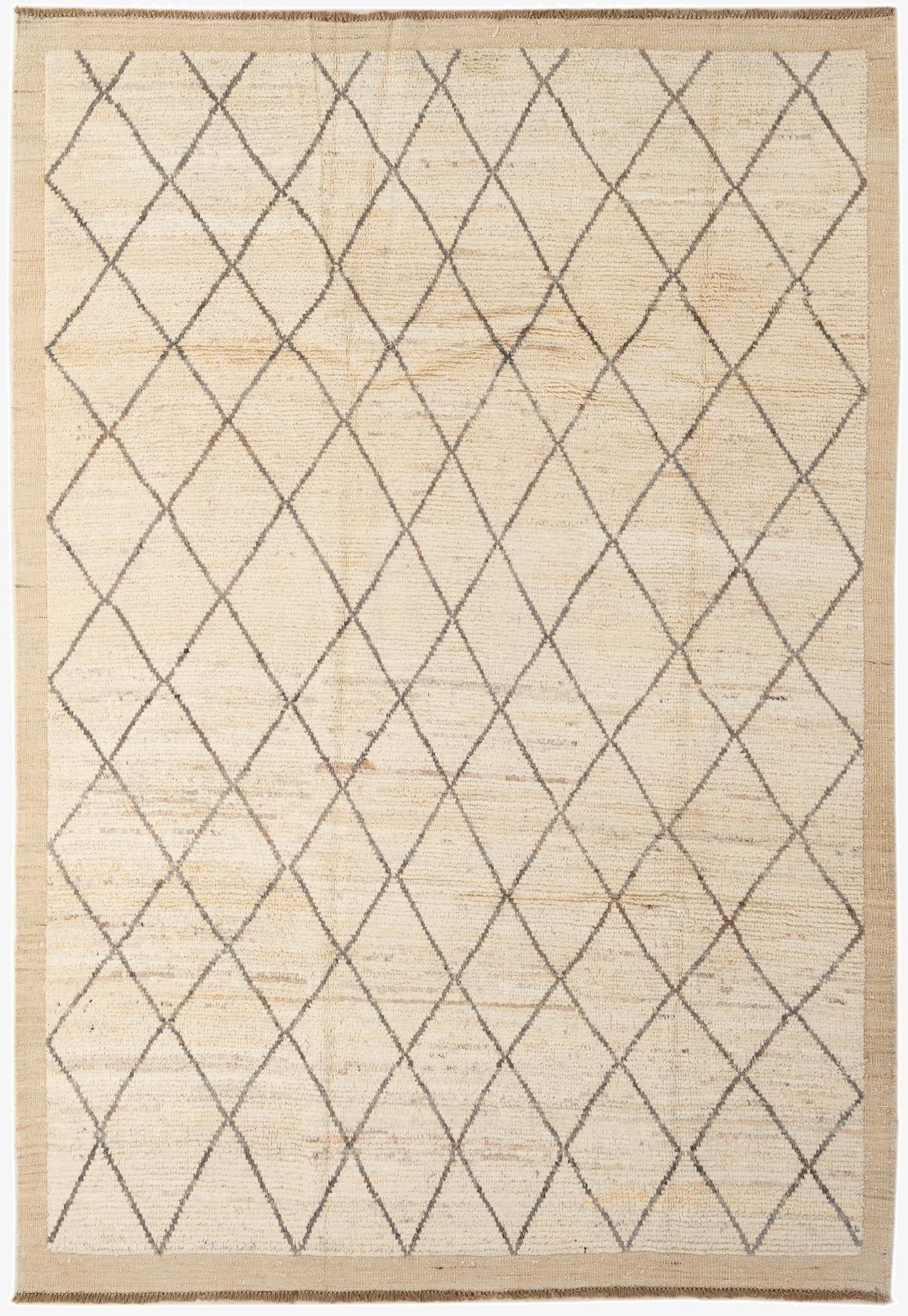  6' 4 x 9' 4  Hand Knotted Darya Wool Rug