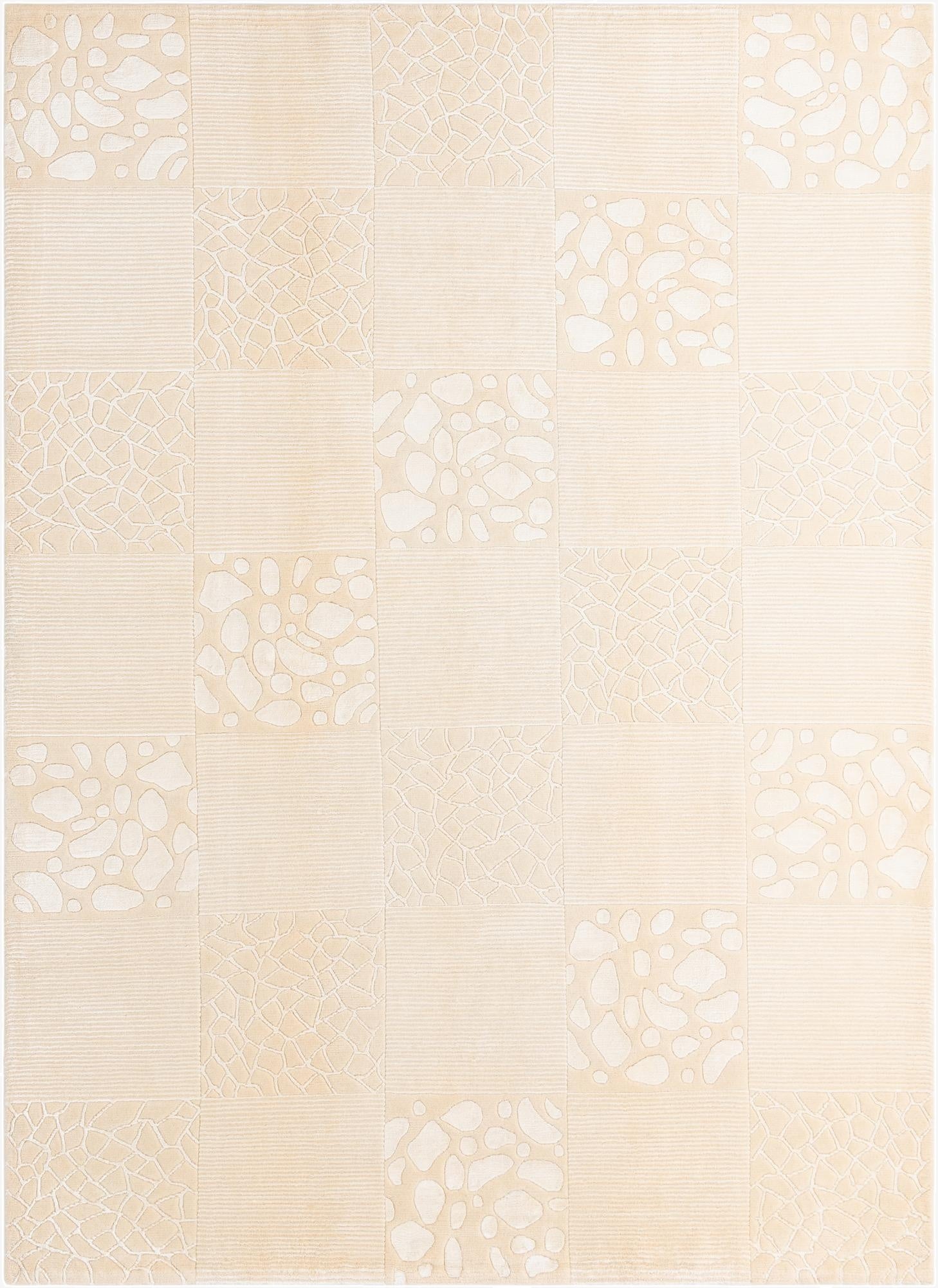  6' 8 x 9' 2  Hand Knotted Darya Rug