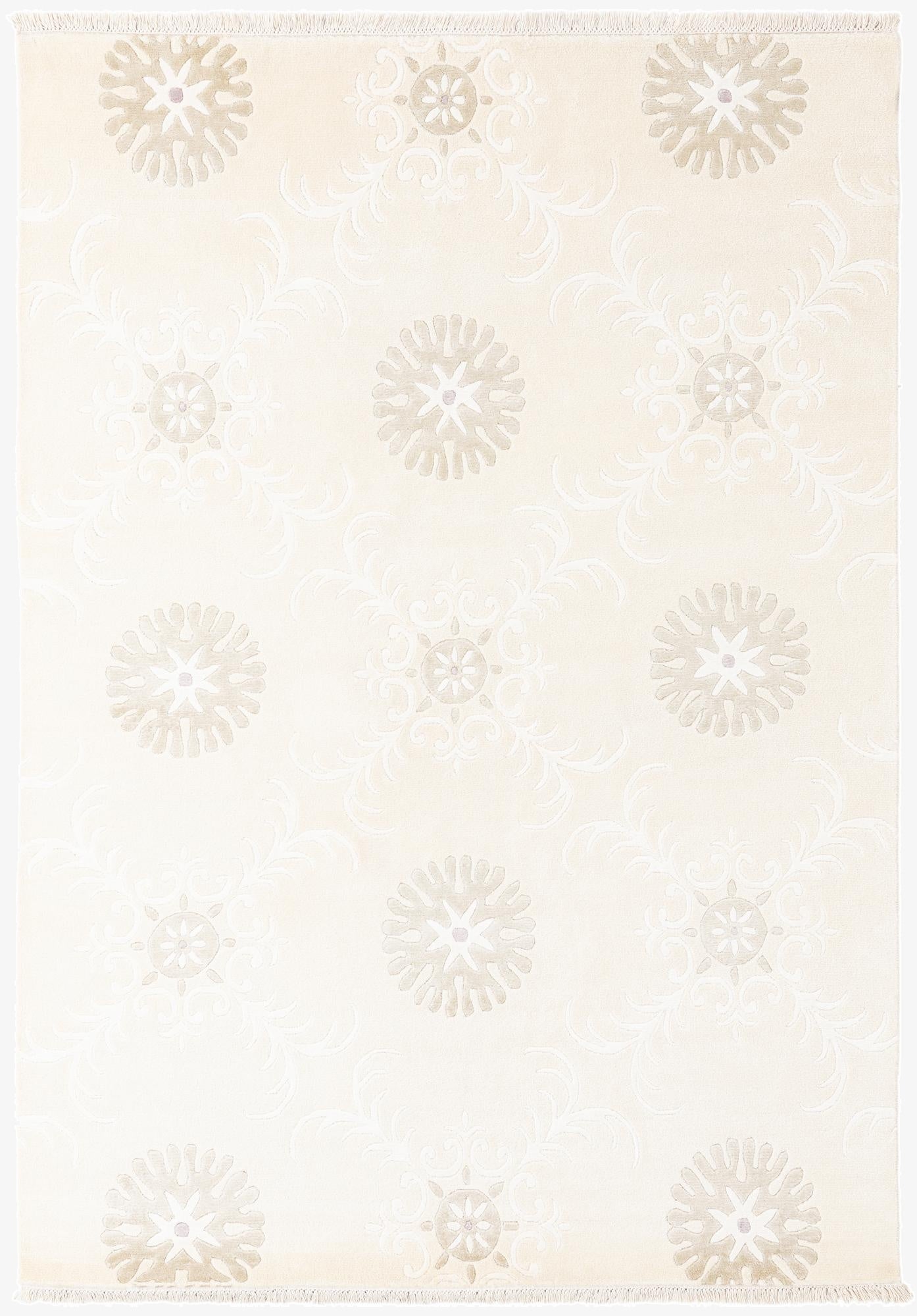  5' 5 x 8'  Hand Knotted Darya Wool Rug