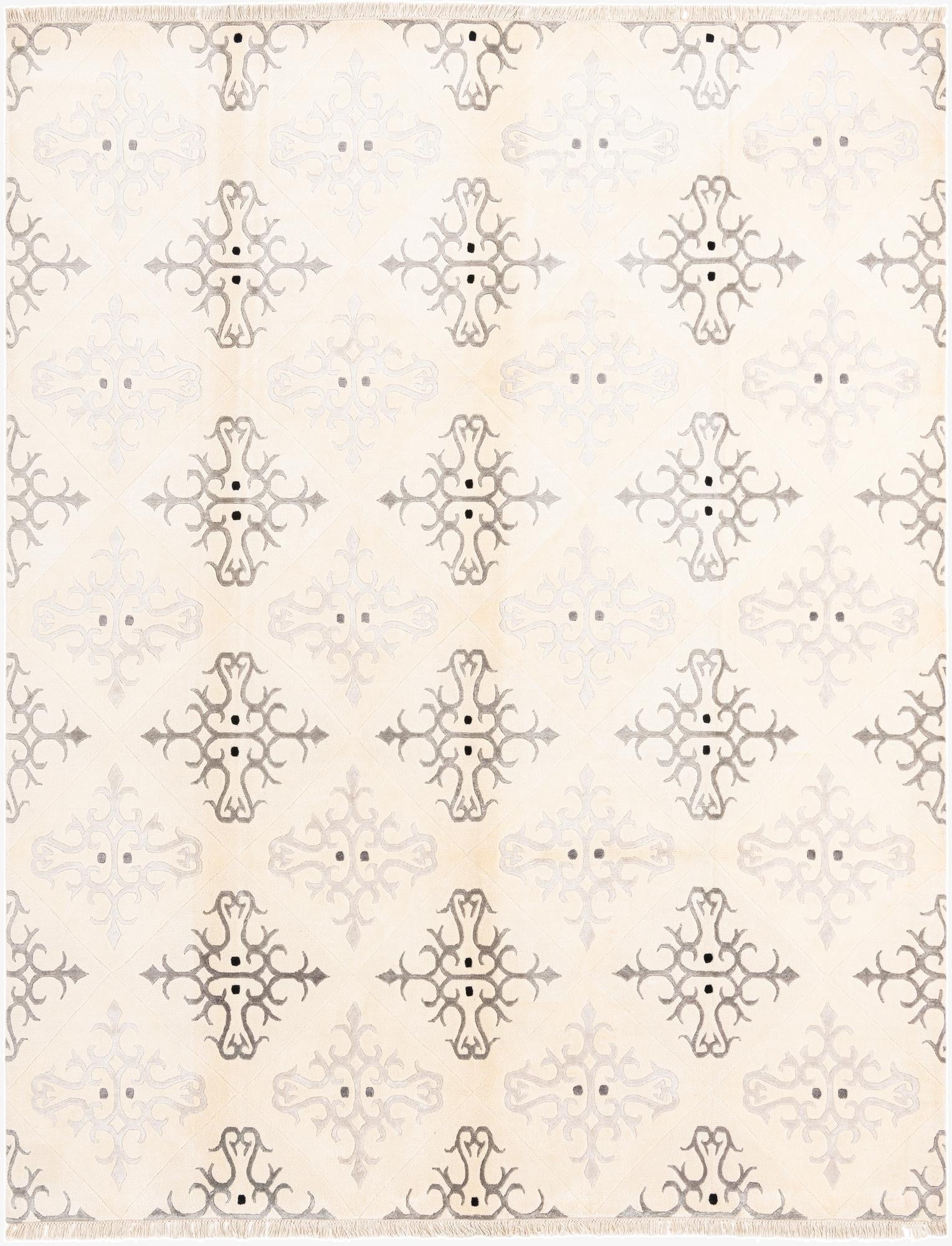  7' 11 x 10'  Hand Knotted Darya Wool Rug