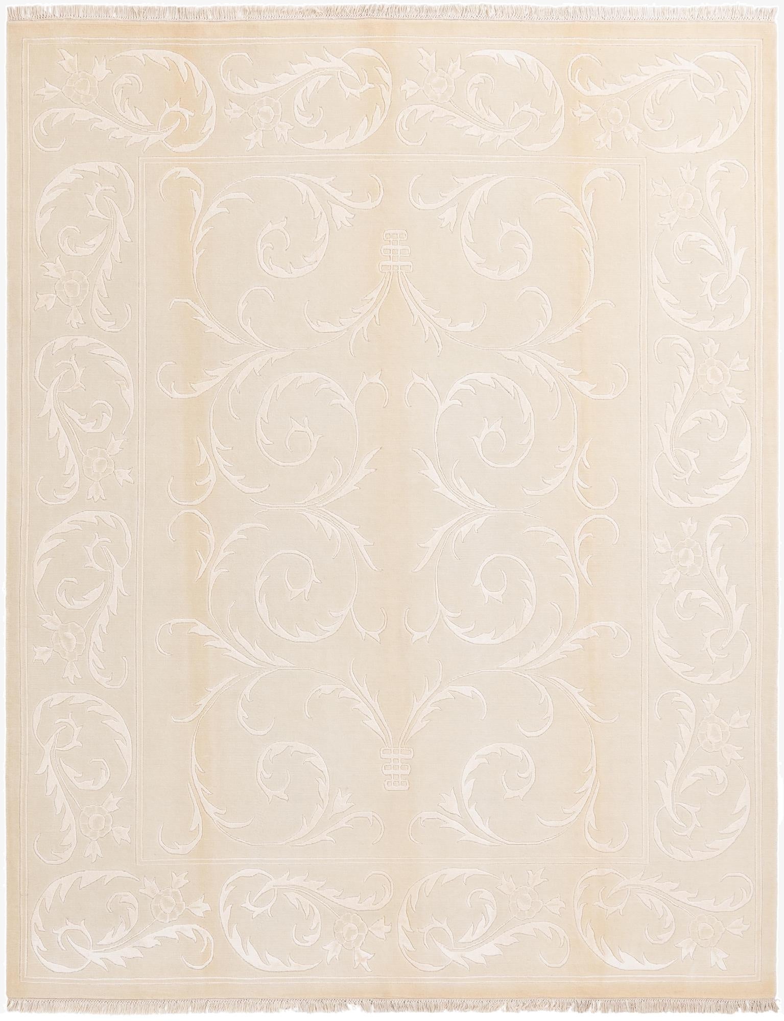  7' 10 x 9' 10  Hand Knotted Darya Wool Rug