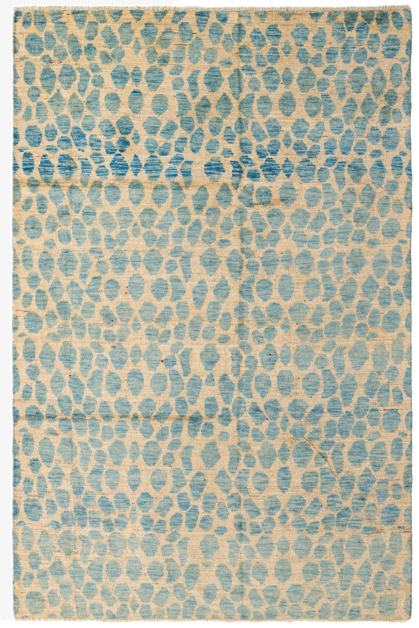  6' 6 x 9' 9  Hand Knotted Darya Wool Rug