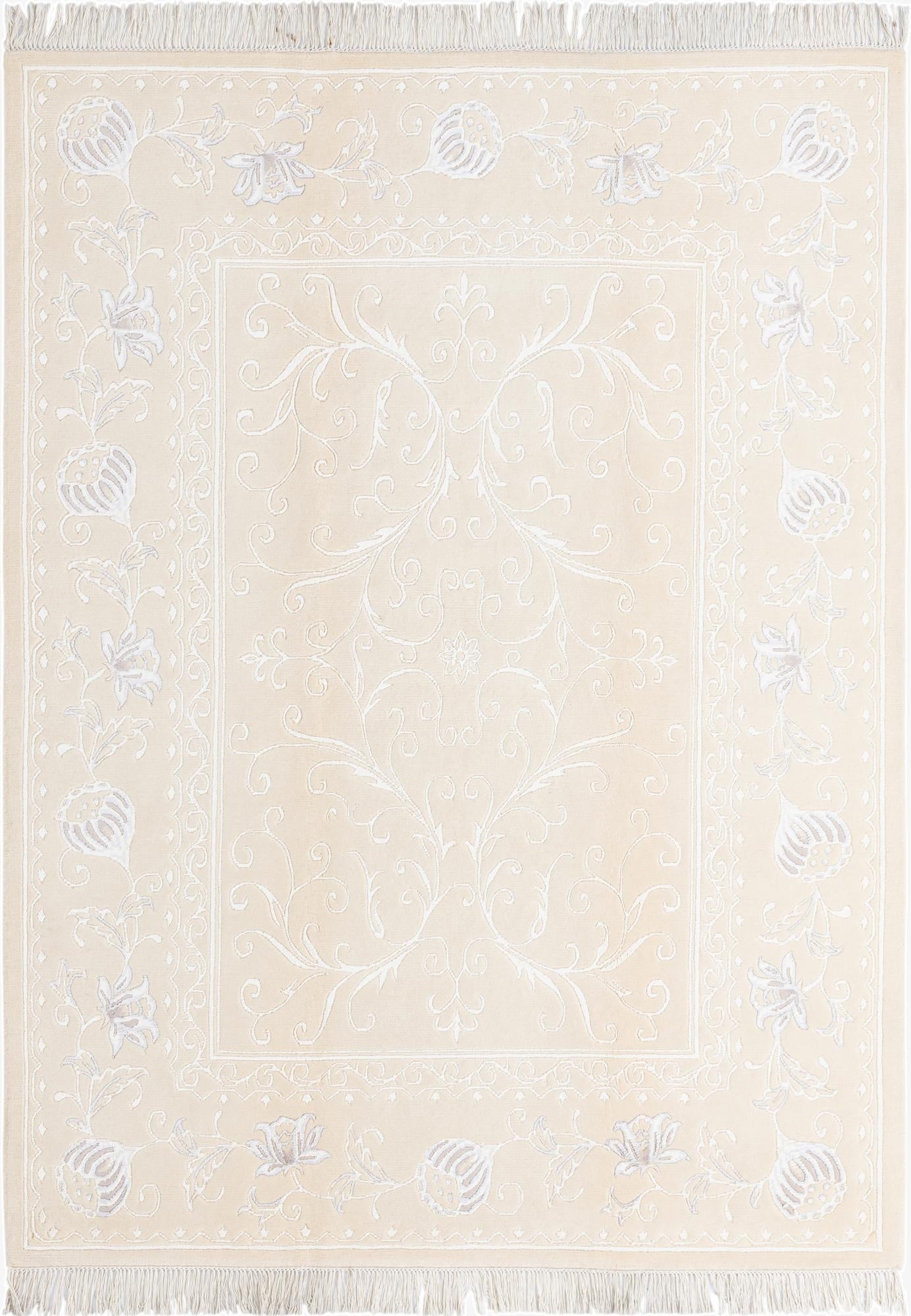  5' 10 x 7' 10  Hand Knotted Darya Wool Rug