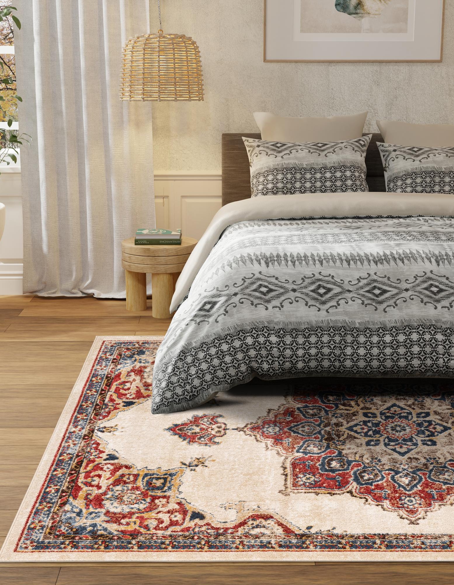 Cream 8' x 10' Eden Rug | Rugs.com