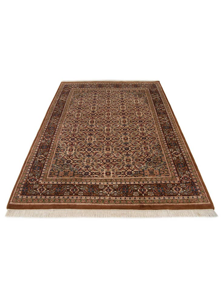 Detail image of  6' 7 x 8' 5  Hand Knotted Farahan Wool Rug