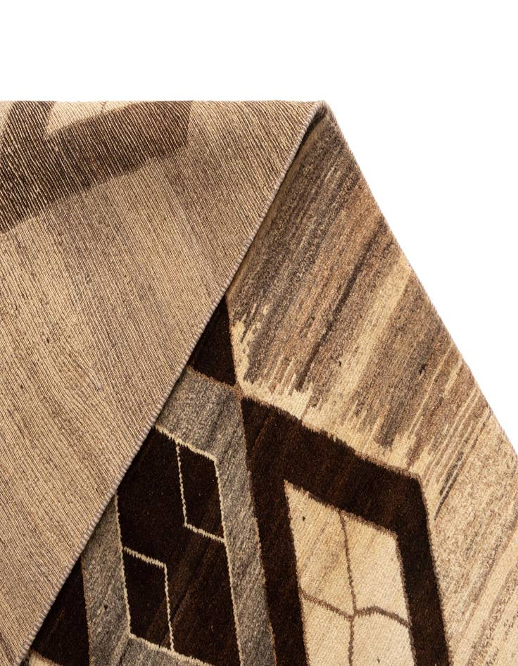 Detail image of  3' 10 x 6' 8 Gabbeh Wool Rug